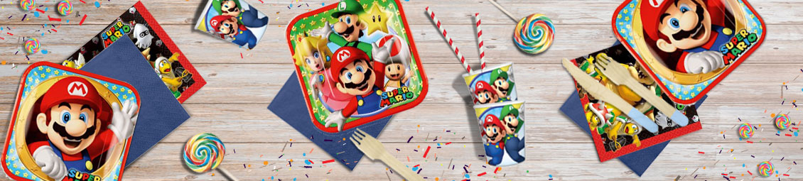 Anniversaire Mario Bros Articles De Fete Et Decoration Fetemix