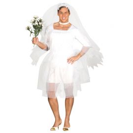 Déguisement de Mariée pour Homme avec Robe