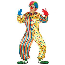 Déguisement de Clown Uni-colore pour Adulte