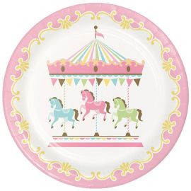 8 Assiettes Carrousel 23 cm 8 Assiettes Carrousel 23 cm