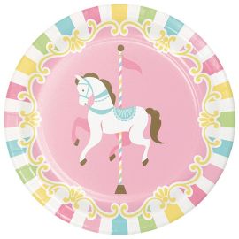 8 Assiettes Carrousel 18 cm 8 Assiettes Carrousel 18 cm