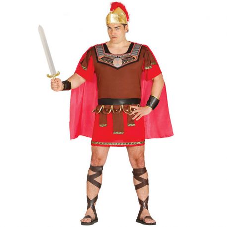 Déguisement de Centurion pour Homme avec Cape Rouge