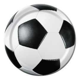 8 Assiettes Football 18cm