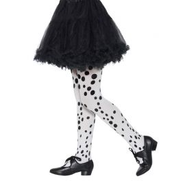 Collants Dalmatiens Noir et Blanc pour Enfants