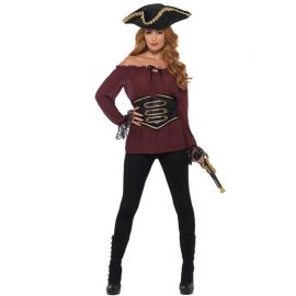 éguisement de Pirate avec Large Ceinture pour Femme