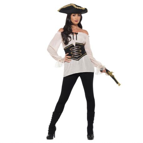 Déguisement de Pirate avec Lasso pour Femme