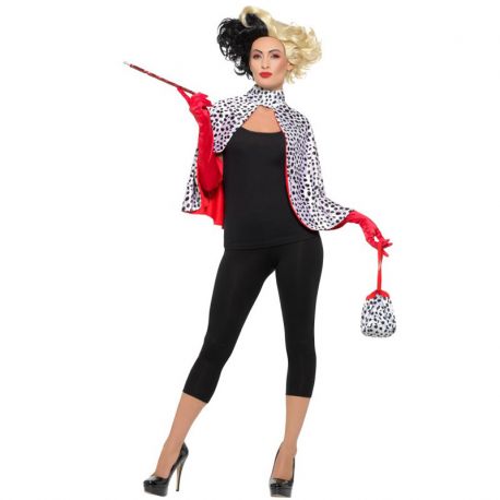 Kit de Cruella d'Enfer pour Femme Deluxe