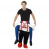 Déguisement à Dos de Clown Effrayant pour Homme