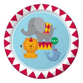 8 Assiettes Circus Time 18 cm 8 Assiettes Circus Time 18 cm