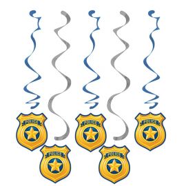 5 Pendentifs Police
