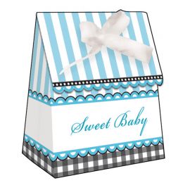 6 Petites Boites Sweet Baby Feet Blue