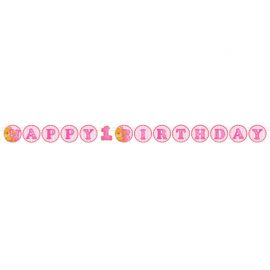Guirlande Premier Anniversaire Fille