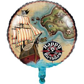 Globo Pirate's Map 45 cm Globo Pirate's Map 45 cm
