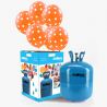 Bouteille d'Hélium Petite avec 30 Ballons à Pois