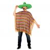 Déguisement Mexicain pour Homme avec Poncho Coloré