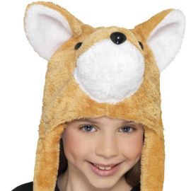 Chapeau de Renard Orange pour Enfants