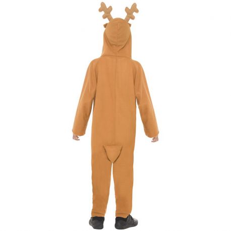 Funidelia Déguisement De Renne Pour Bébé, Comprend Combinaison Avec Boutons-Pression, Bonnet, Bois, Queue Et Couvre-Pieds, Noël - Tenue Pour Bébé Pour Fêtes, Carnaval Et Halloween - Taille 0-6 Mois