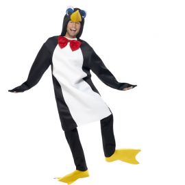 Déguisement de Pingouin Noir et Blanc pour Homme