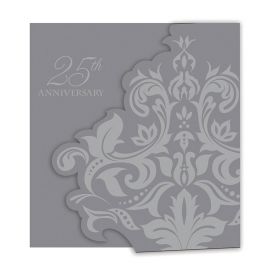 25 Invitations Noces d'Argent