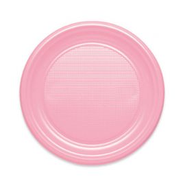 10 Assiettes en Plastique 20,5 cm