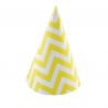 6 Chapeaux en Papier Chevron