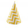 6 Chapeaux en Papier Chevron