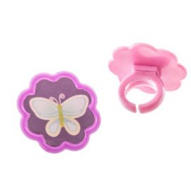 4 Bagues en Forme de Fleur 4 Bagues en Forme de Fleur