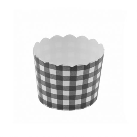 12 Caissettes pour Cupcake Carreaux