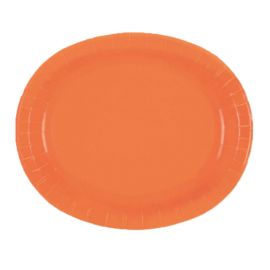 8 Plateaux Ovales en Carton