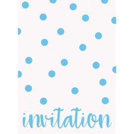 8 Invitations à Pois
