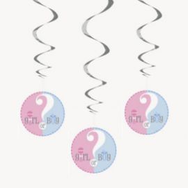 3 Suspensions Gender Reveal