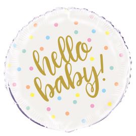 Globo Hello Baby Foil 46 cm