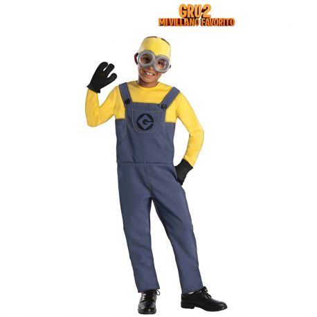 Déguisement de Minion avec Gants pour Enfant