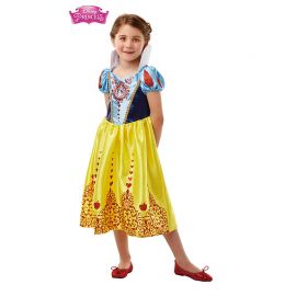 Déguisement de Blanche Neige avec Détails pour Enfant