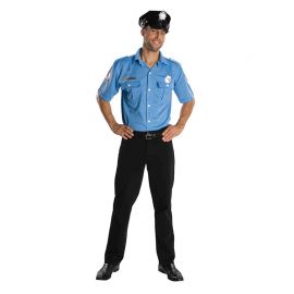 Chemise de Police avec Casquette pour Adulte