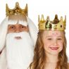 Couronne Reine en Or avec Pierres pour Enfants