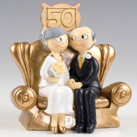 Figurine pour Gateau Noces d'Or