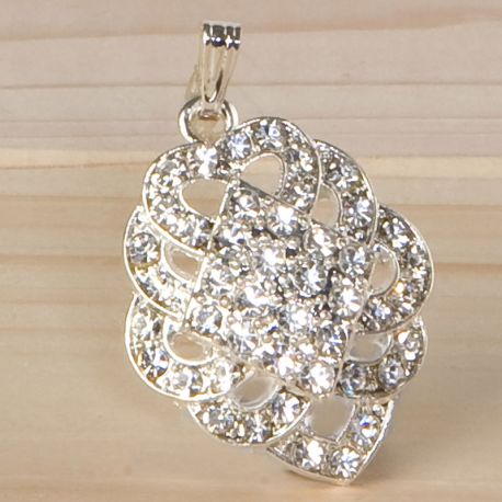 12 Pendentifs en Strass Style Moderne