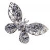 12 Broches en forme de Papillons en Strass