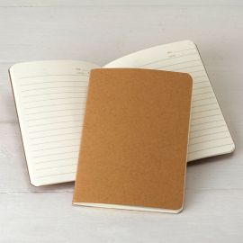 10 Carnets Kraft 14,5 cm x 20,5 cm