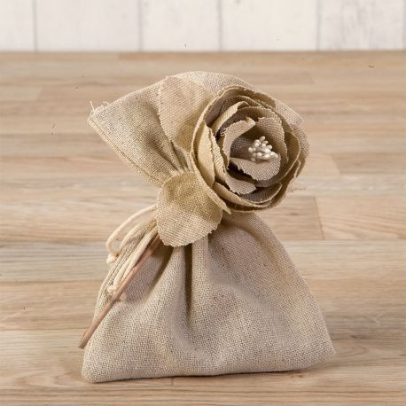 Sachet Fleur de Coton avec 3 Chocolats