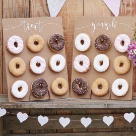 Murs de Donuts Rustique