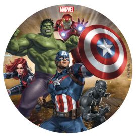 Disque Azyme Les Avengers 16 cm Disque Azyme Les Avengers 16 cm