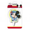 Bougie d'Anniversaire Mickey 2D