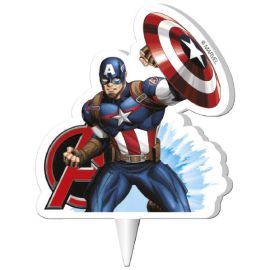 Bougie Captain America 2D