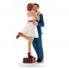 Figurine de Mariage avec Valise 16 cm