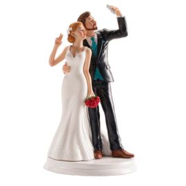 Figurine de Mariage Selfie 20 cm