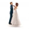 Figurine de Mariage avec Mains Levées 20 cm