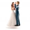 Figurine de Mariage avec Mains Levées 20 cm