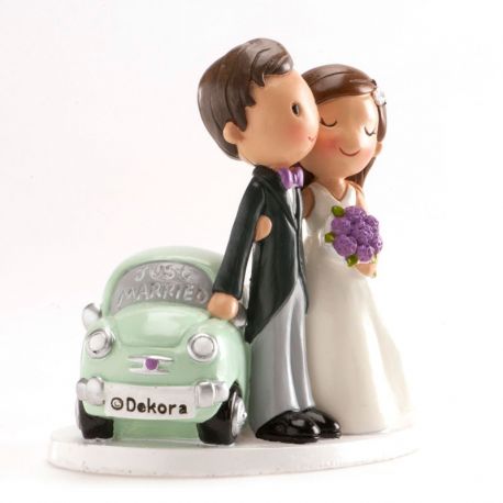 Sujets de Mariage Just Married 14 cm